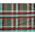 thumbnail image 4 of oneOone Polyester Lycra Fabric Madras Check Print Sewing Fabric BTY 56 Inch Wide, 4 of 4
