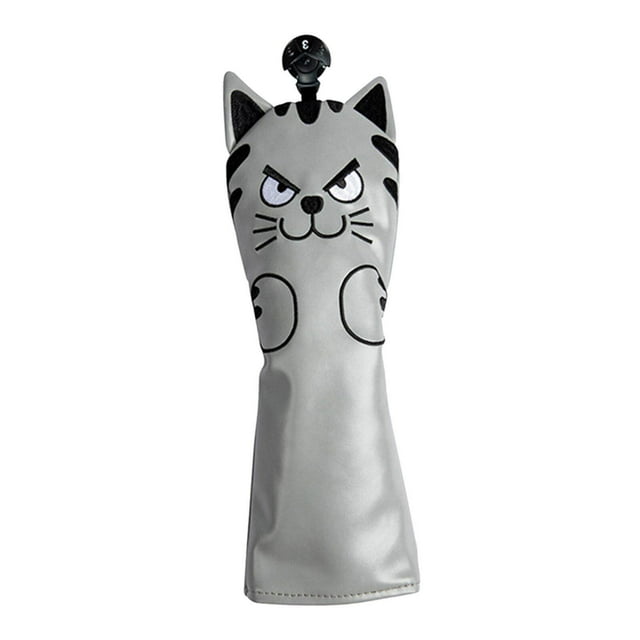 pitrice Golf Head Covers Mallet Putter Professionals Outdoor Training Equipment 5 Fairwaywood Grey