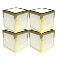 thumbnail image 2 of kurtrusly 4 Pcs LOVE Transparent Balloon Boxes Clear Cube Blocks Baby Shower Party Decoration Baptism Photoshoot Props Decoration Gift Box, 2 of 8