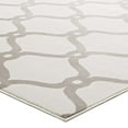 thumbnail image 4 of Modway Beltara Chain Link Transitional Trellis 5x8 Area Rug in Beige and Ivory, 4 of 7