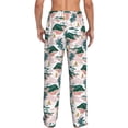 thumbnail image 3 of Goofa Hawaii Palms Printed Soft Pajama Pants for Men, Wide Leg Comfy Casual Lounge Yoga Pants-Medium, 3 of 9