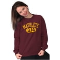 thumbnail image 4 of Mathlete Pi Math Student Teacher Sweatshirt for Men or Women Brisco Brands 3X, 4 of 6