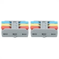 thumbnail image 3 of terminales de abrazadera de bloque de cables, conector de cable eléctrico rápido de tipo empuje de 3 posiciones LT-3 250 V, 3 of 12