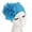 Blue, variant on Women Ladies Retro Big Flowers Hat Turban Hat Cap Pile Cap Big Head Hats for Men Breathable Hats for Men College Football Visor Hats Prick Hat Mom Hats for Women Worth Hats for Men Dishono