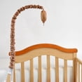 thumbnail image 2 of Soporte para Campana de Cama con de Imitación de Madera y Cubierta de Tela con Imitación de Madera, Colgante de Campana de Cama con Diseño de Madera y Caja de Música, 2 of 5