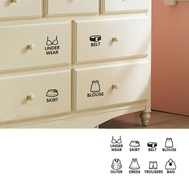Cheerom Home Decor Wardrobe Sign Sticker Home Decor Wardrobe Sign Sticker Decal Bedroom Vinyl