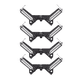 thumbnail image 1 of Prensa Esquinera  Bloosom Carpinteria 90 Grados Herreria Metal 4pcs Negro, 1 of 4