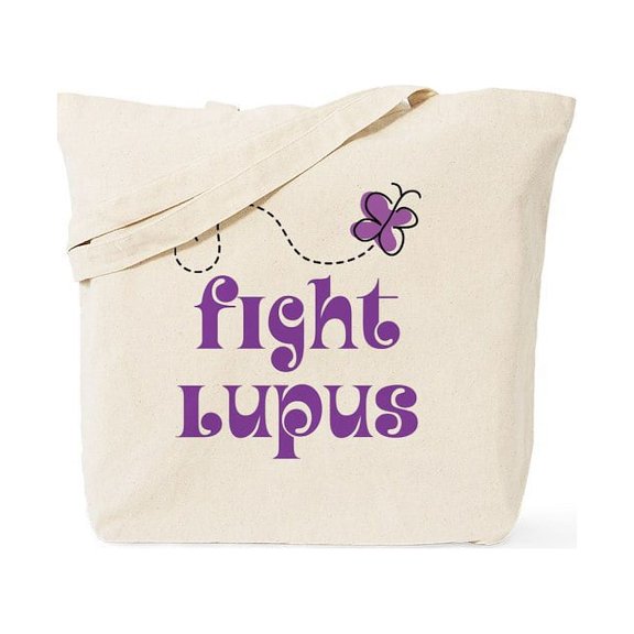CafePress - Lupus Disease Tote Bag - Unisex Canvas Tote Bag, Beige, 1-Piece