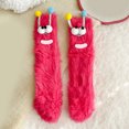 thumbnail image 4 of Cosy Soft Warm Socks Casual Home Sleep Comfortable Socks Winter Socks Funn Crews Socks Fuzzy Socks for Women Girls Gifts, 4 of 9