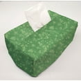 thumbnail image 2 of Splatter Tissue Box Cover by Penny's Needful Things (Short Rectangle) (Hunter Green), 2 of 2