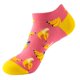 thumbnail image 5 of 6 pares de calcetines divertidos y originales, calcetines invisibles antideslizantes, talla única para mujer, 5 of 5