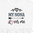 thumbnail image 4 of Inktastic My Nona Grandma Loves Me Girls Girls Toddler Dress, 4 of 5