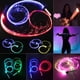 thumbnail image 3 of Moscas de fibra óptica LED Pixel Whip 360 ° Barras luminosas giratorias Juguete Flow Dance фу ∫△ &[, 3 of 7