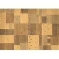 thumbnail image 1 of Ahgly Company Indoor Rectangle Patchwork Brown Transitional Area Rugs, 5' x 8', 1 of 4