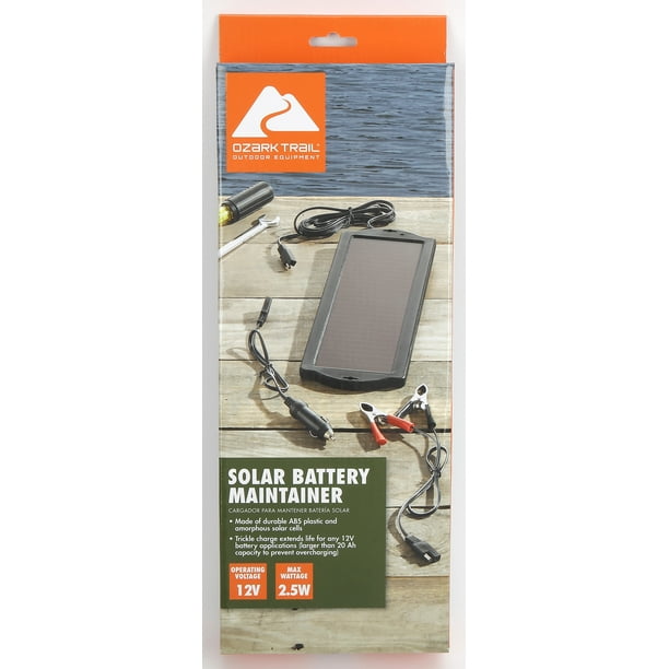Ozark Trail Solar Battery Maintainer