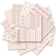 thumbnail image 5 of Toystoory Juego de 24 hojas de papel para álbumes de recortes, cartulina con estampado floral bohemio para manualidades, 30 x 30 cm Artesanía PAD2103-12, 5 of 6