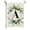 A, variant on Moocorvic Welcome Decorative Garden Flags with Letter, Wreath Double Sided House Yard Patio Outdoor Garden Flags Small Garden Flag Family Last Name Initial Decoration(P)