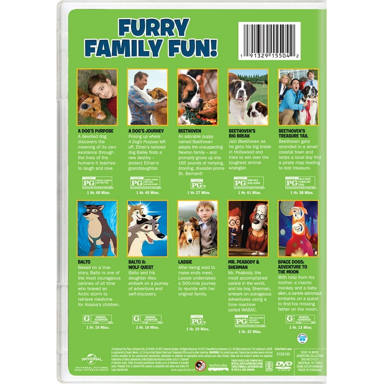 Dogs 10-Movie Adventure Collection [DVD] - Walmart.com