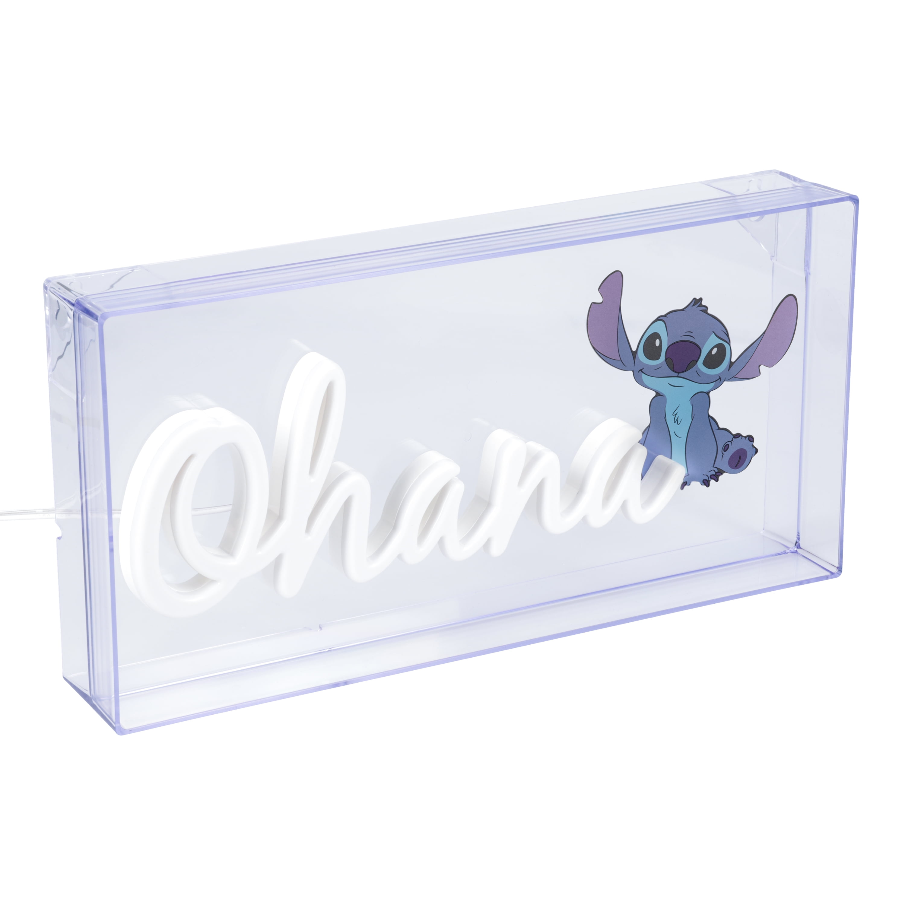 Disney Stitch Ohana LED Neon Light, 15cm (5.9