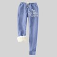 thumbnail image 4 of Birdeem Fashion Women's Printing Leggings with Elastic Drawstring Pockets Thick Warm Pants, 4 of 12