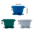 thumbnail image 3 of XISAOK Large Capacity Collapsible Pet Folding Silicone Bowl Outdoor Portable Bowl, 3 of 17