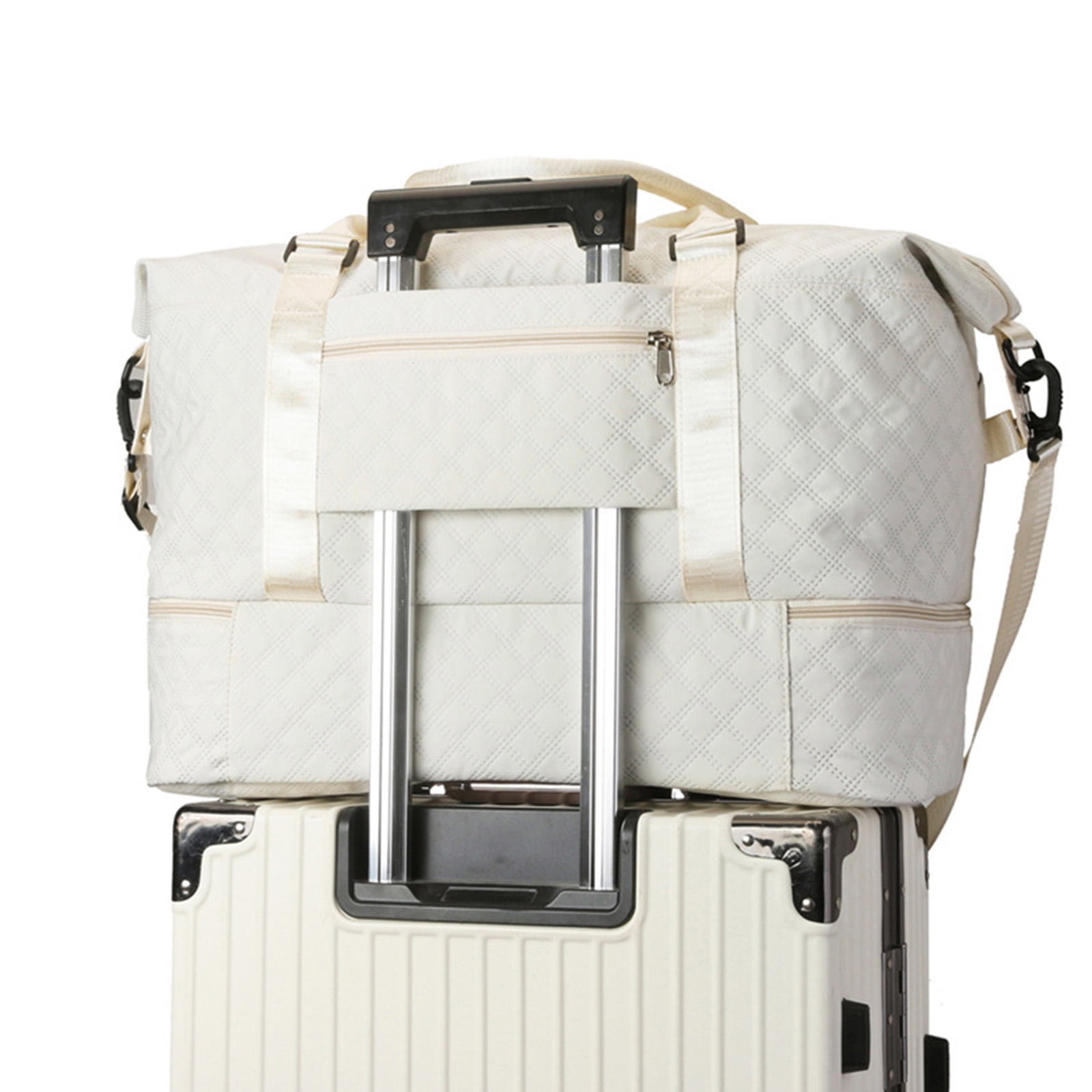 Multi Functional Travel Bag Three Piece Set Large Capacity Lightweight Travel Storage Bag Luggage Bag with Handbag And Shoulder Crossbody Bag on Clearance