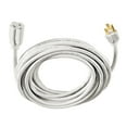 Hyper Tough 25FT 16AWG 3 Prong White Single Outlet Outdoor Extension