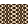 thumbnail image 1 of Ahgly Company Indoor Rectangle Patterned Black Bean Brown Area Rugs, 6' x 9', 1 of 6