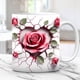 thumbnail image 4 of Regalos para Parejas Día de San Valentín Rosa Roja Familia Taza de Café Regalo para Parejas Día de San Valentín Regalos para Parejas, 4 of 7