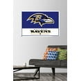 thumbnail image 2 of NFL Baltimore Ravens - Logo 21 Wall Poster with Pushpins, 22.375" x 34", 2 of 6