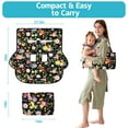 thumbnail image 6 of Shopping Cart Cover for Baby,2-in-1 Baby Cart Covers with Portable Cloth Bag Cart Seat Pad for Babies Grocery Cushion Cover Restaurant,Suitable for All Supermarkets and Restaurants, 6 of 6