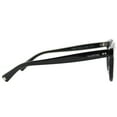 thumbnail image 3 of Valentino  Plastic Womens Round Sunglasses Black 47mm Adult, 3 of 3