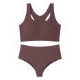 thumbnail image 2 of Bixock Wireless Bra for Women No Underwire Plus Size Tank Bra Front Closure Fixed Cups Lift Support Breathable Abjustable Everyday Casual Women Under Wear, 2 of 7