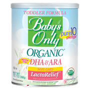 Baby's Only Organic LactoRelief with DHA/ARA Toddler Formula