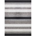 thumbnail image 1 of Amer BLN150406 4 x 6 ft. Blend Modern Design Hand-Woven Rug, Charcoal, 1 of 1
