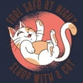 thumbnail image 3 of CafePress - Sleep With A Cat Sweatshirt - Kids Hooded Sweatshirt, Classic Hoodie, 3 of 4