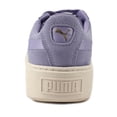 thumbnail image 3 of Puma Women's Suede Platform Mono Satin Sweet Lavender / Whisper White Gold Ankle-High Fashion Sneaker - 10M, 3 of 5