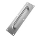 thumbnail image 3 of Eastbuy Manija de puerta corredera de granero - Placa de acero inoxidable para puerta de acceso con tornillos (tamaño: cuadrado), 3 of 5