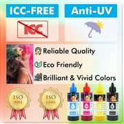 200ML KOALA PAPER Sublimation Ink, Black Sublimation Ink Refill Kit for Inkjet Printer Refillable Cartridges, CISS