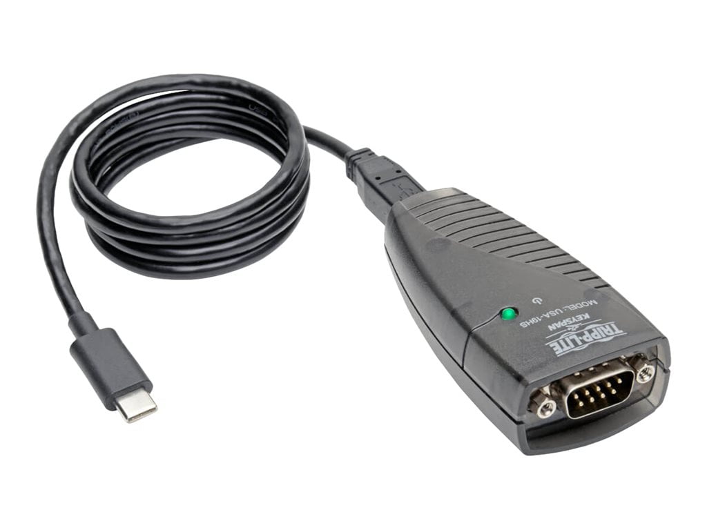 Tripp Lite USBC to Serial Adapter (DB9) Keyspan, HighSpeed (M/M