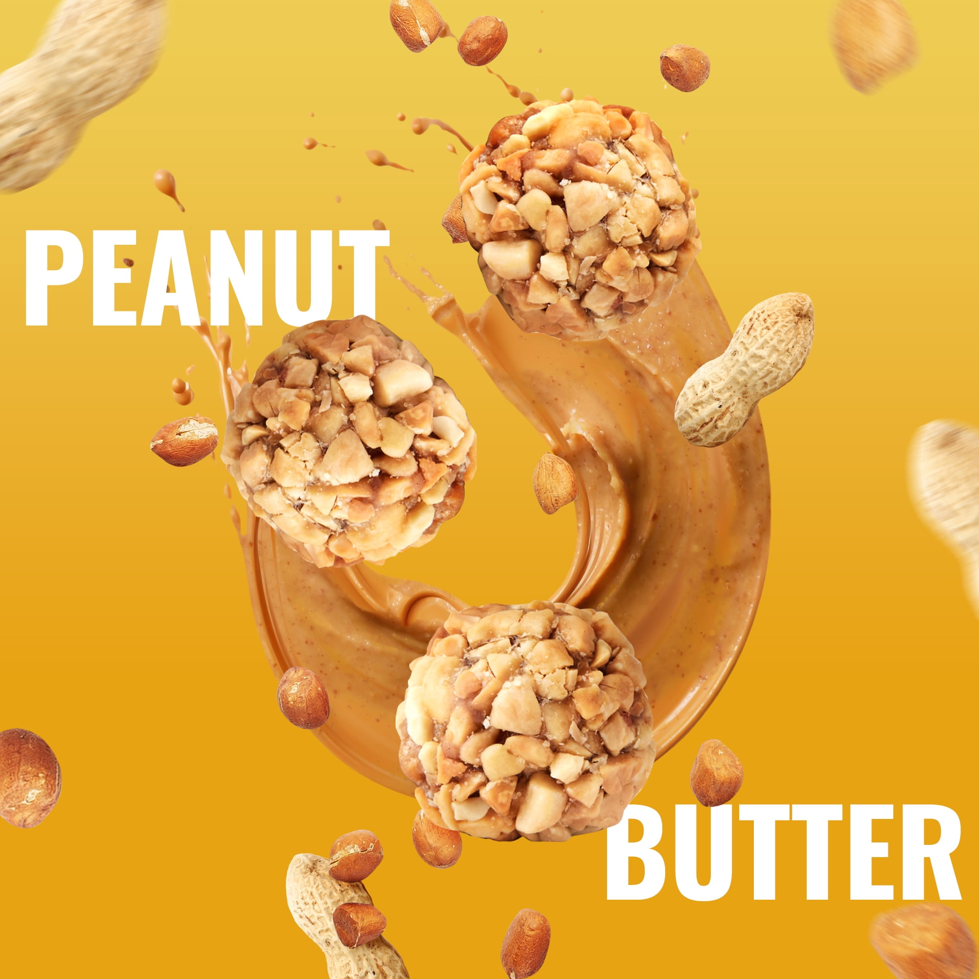 The Gluten Free Brothers Peanut Butter Bites, Protein Balls – Non GMO, Soy Free, Vegan – 4 oz (6 ct)