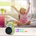 thumbnail image 4 of Reloj despertador para niños: Bonito diseño de pera, alarmas triples, 5 tonos de llamada: reloj despertador digital premium para habitaciones de niños, 4 of 5