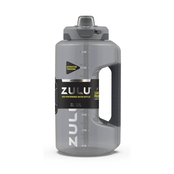 Zulu 64oz Jug Water Bottle Gray