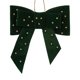 thumbnail image 1 of Adorno navideño, decoración navideña, colgante decorativo multifuncional creativo de terciopelo Arco verde, 1 of 7