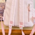 thumbnail image 4 of HJYCHN Toddler Backpack Plaid Bow Design Large Capacity Daypack for Kids Boys Girls School Travel Kids School Backpack Pink One Size, 4 of 7