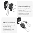 thumbnail image 4 of 4pcs Awning Wind Rope 8 Inch Adjustable Lanyard Hanging for Tent Fan Grow Plant Lamp Pulley Ropes Pulley Lifting Pulley Hook, 4 of 7