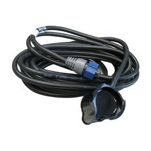 Lowrance 000-14887-001 9-Pin Shoot-Thru Hull M/H CHIRP Transducer - Remote Temp