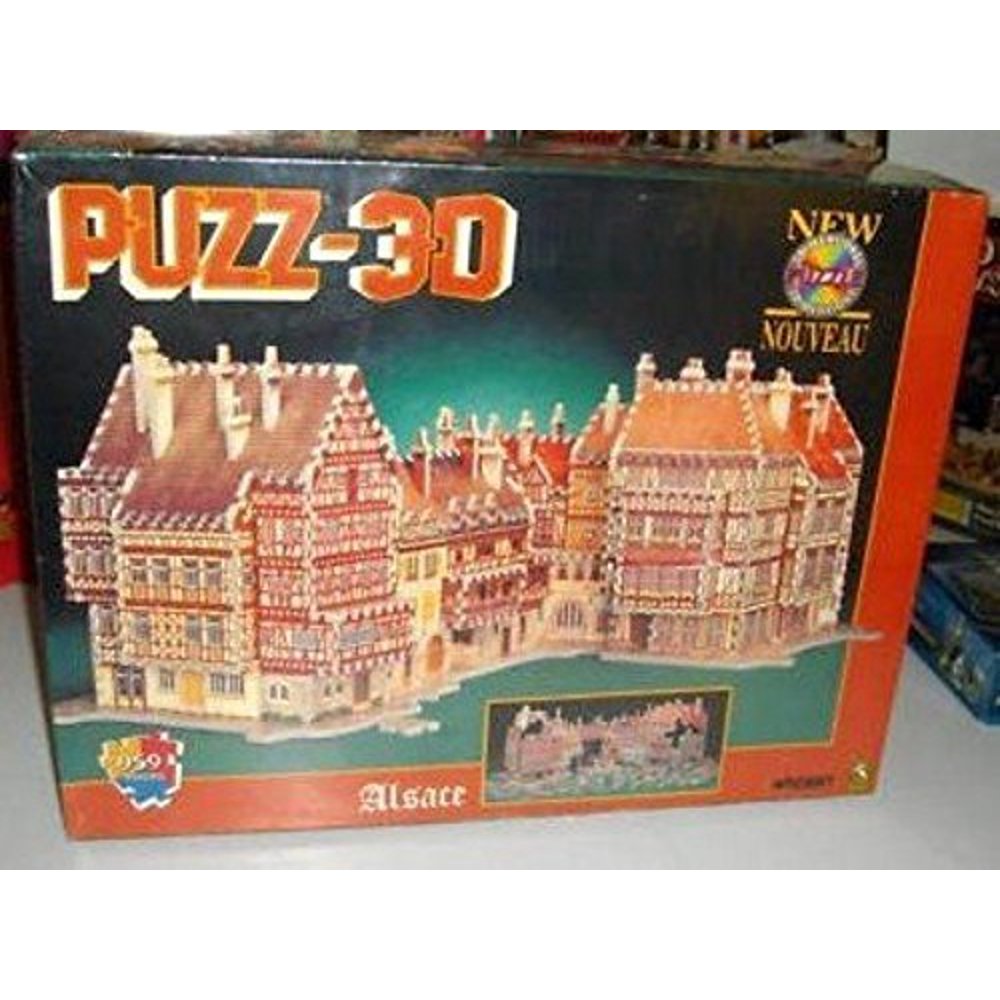 Alsace Puzz3D Jigsaw Puzzle 959 Pieces By Wrebbit