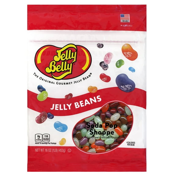 Jelly Belly 16 oz Berry Blue Jelly Beans - Genuine, Official, Straight from the Source