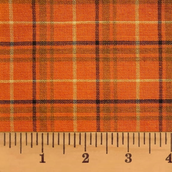 JCS Pumpkin Spice 6 Homespun Cotton Fabric Sold by the Yard